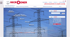 Desktop Screenshot of microener.com